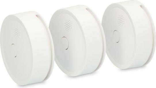 Actual product image Alecto SA63 - Draadloze koppelbare rookmelder 10 jaar, 3 pack, wit