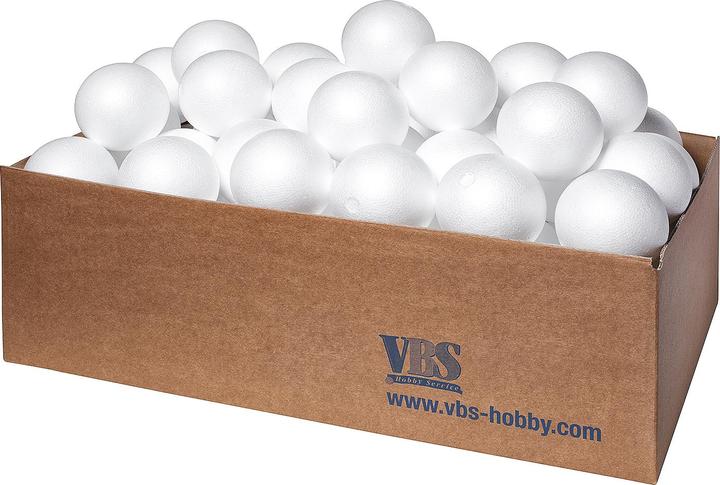 Produktbild VBS XXL Styroporkugeln, Ø 7 cm, 50 Stück