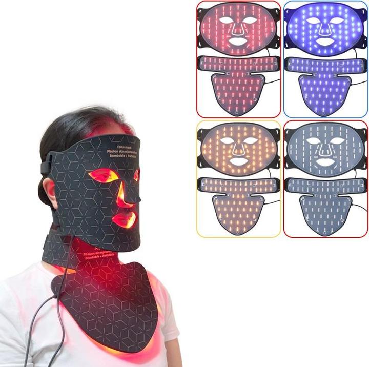 Actual product image Redwave Silica 4 LED Mask face and neck