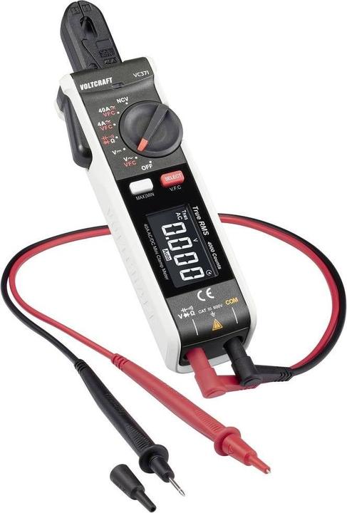 Produktbild Voltcraft VC371 Stromzange digital CAT III 600V Anzeige (Counts): 4000 (CAT III 600V)