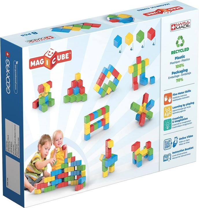 Actual product image Geomag Magicube Creative Set 8 parts