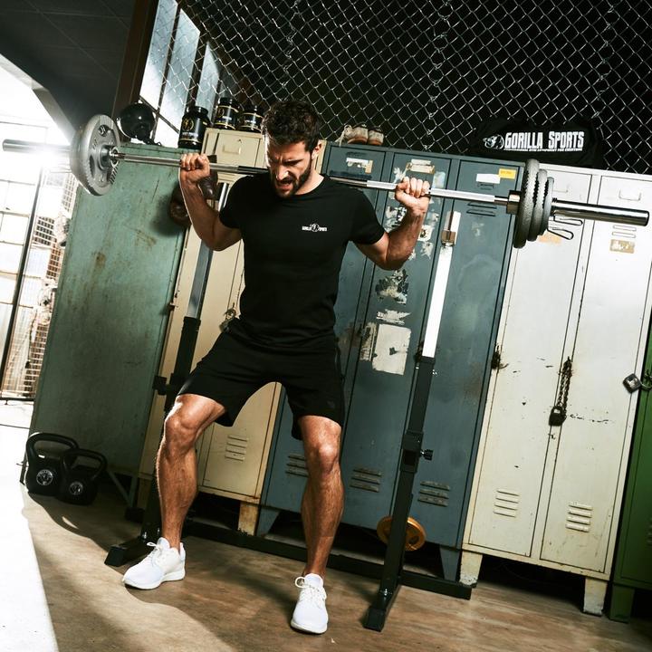 Actual product image Gorilla Sports Multi Squat Rack
