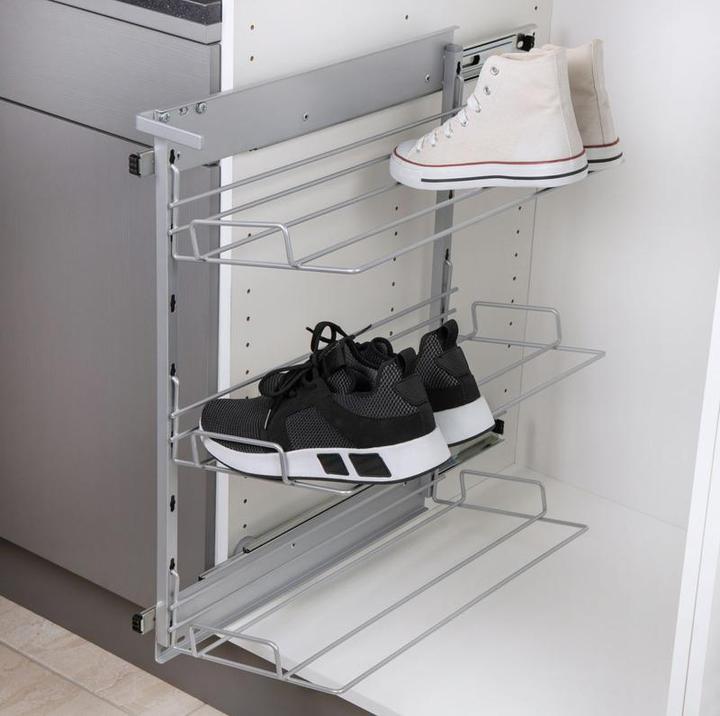 Produktbild Hettich Schuhauszug mit 3 Ablagen