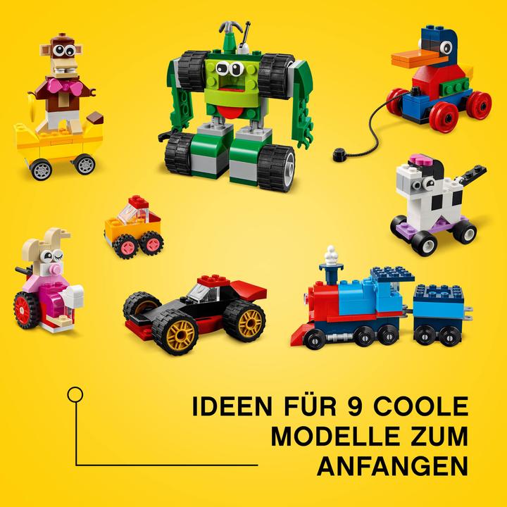 Actual product image LEGO Stone box with wheels (11014, LEGO Classic)
