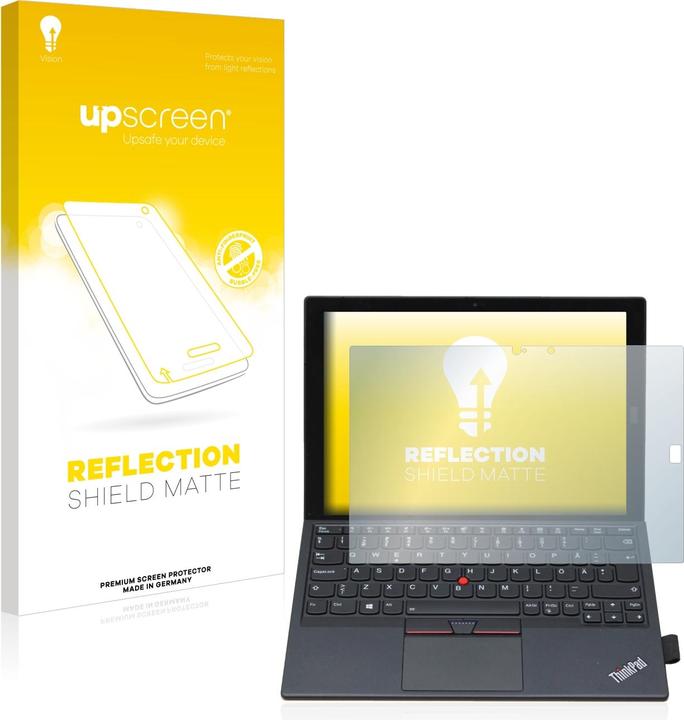 Actual product image upscreen Protective film Screen protector Matt anti-reflective film (1 Piece, ThinkPad X1 Tablet)