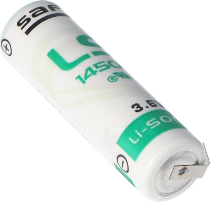 Immagine prodotto Saft Batterie LS14500CNR mit U-Form Lötfahnen (1 pz., AA, 2250 mAh)