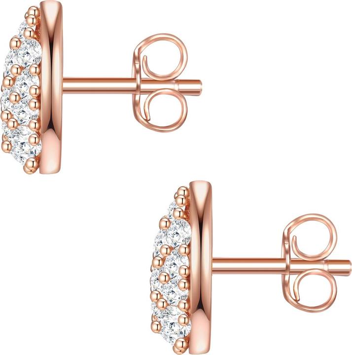 Image du produit Glanzstücke München Femme Goutte Argent Sterling Zirconia Or Rose - 31980 (Argent Sterling)