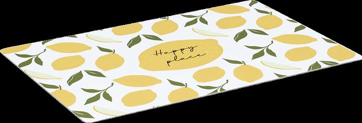 Zeller Present Tischset Lemons 45x30 cm (1 pcs, 45 x 30 x 1 cm)