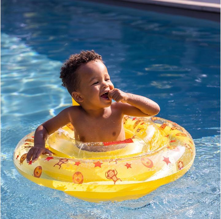 Productafbeelding Swim Essentials Zwemzitje 0-1 jaar Circus Geel