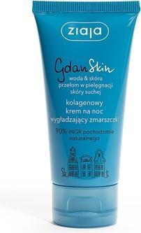 Ziaja Gdanskin Collagen Cream For The Night Smoothing Wrinkles 50Ml (50 ml, Nachtcreme)
