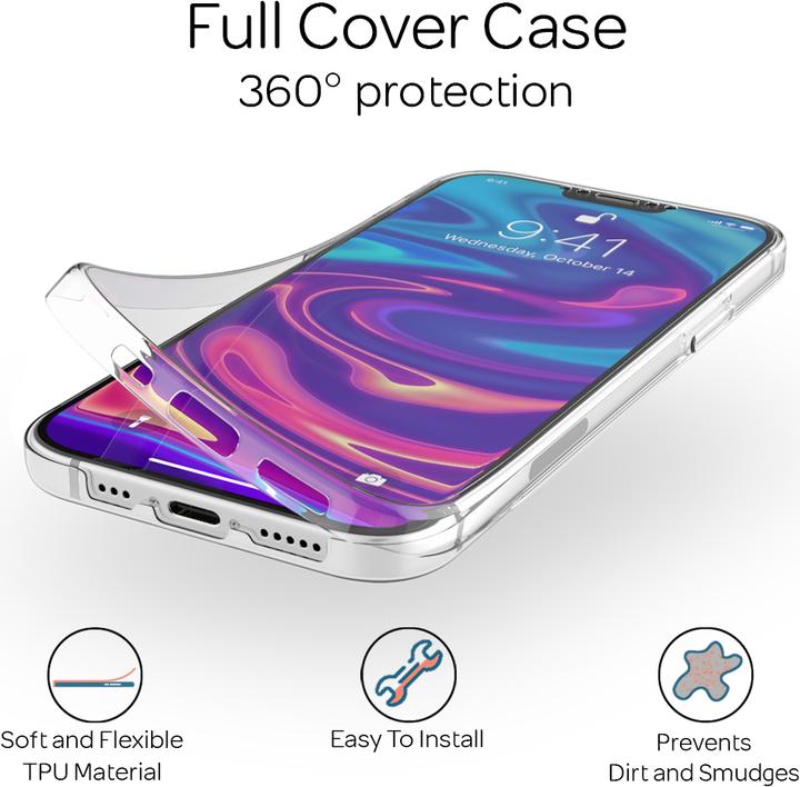 Immagine prodotto Nalia Scafo a 360 gradi (Apple iPhone 12 Pro, Apple iPhone 12)
