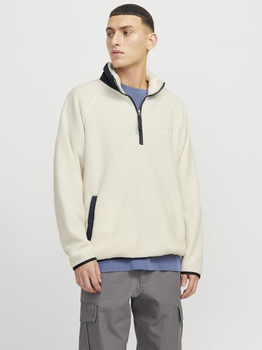 Image du produit Jack & Jones Sweat-shirt en laine polaire uni Sweat-shirt en laine polaire (M)