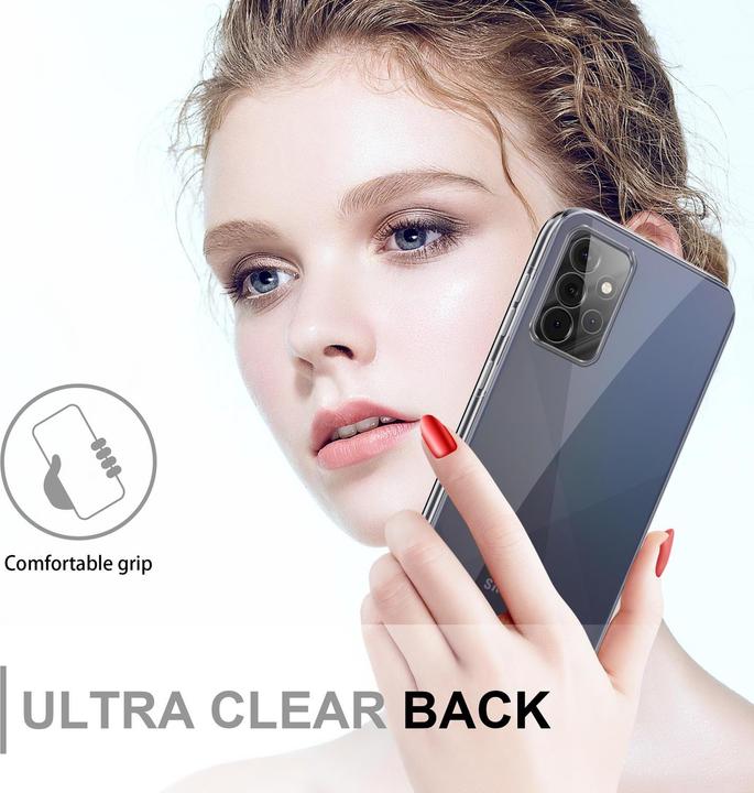 Actual product image Cadorabo TPU 360 Degree Case Cover (Samsung Galaxy A72)