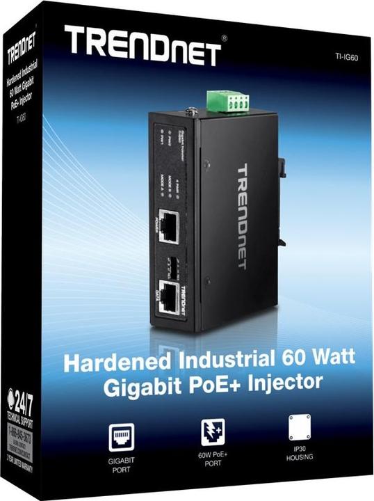 Produktbild Trendnet TI-IG60 (802.3at (PoE+), 60 W)