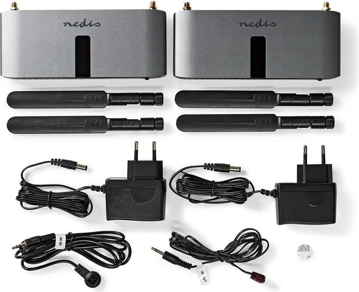 Produktbild Nedis Wireless HDMI ™ Übertrager | WLAN | 5.15 - 5.85 MHz | 100.0 m (Sichtlinie) | Maximale Auflösun (0.08 m, HDMI)