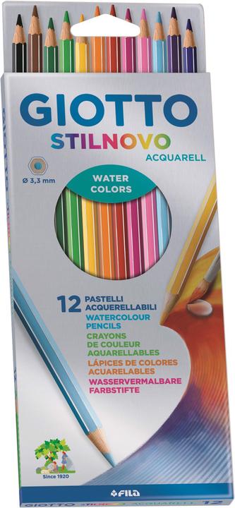 Image du produit Giotto Stilnovo Watercolour 12 pièce(s) (Multicolore, 12 x)