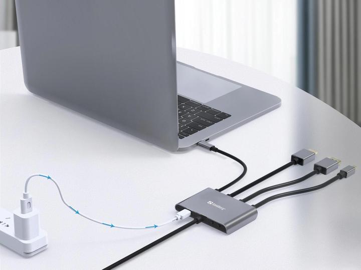 Actual product image Sandberg All-In-1, Adapter, Hub (USB-C, HDMI, 230 cm)