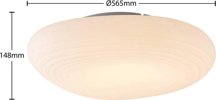Produktbild Lindby Iliyah LED-Deckenleuchte mit Fernbedienung (1700 lm)