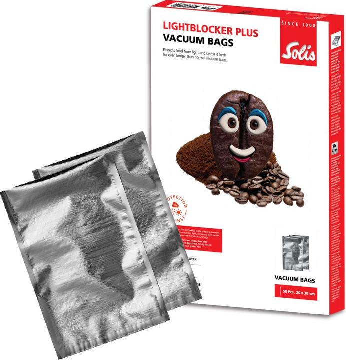 Produktbild Solis Vakuumierbeutel 20 x 30 cm Lightblocker plus (50 Stk.) (50 x)