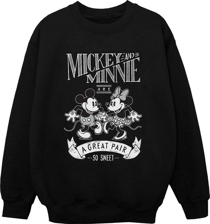 Disney Mickey And Minnie Mouse Great Pair Sweatshirt Mädchen