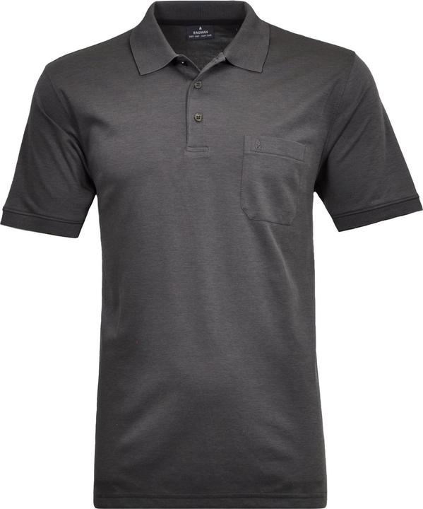 Ragman Poloshirt Kurzarmshirt mit Polokragen (L)