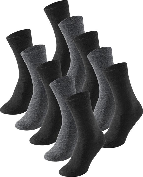 Schiesser Freizeitsocken Cotton Fit (10er Pack, 39 - 42)