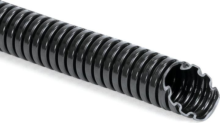 Produktbild HellermannTyton Schutzschlauch Nennweite=8.5 schwarz (Kabelschlauch, 1 cm)