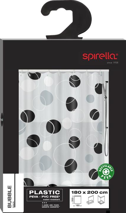 Actual product image spirella Bubble (180 x 200 cm)