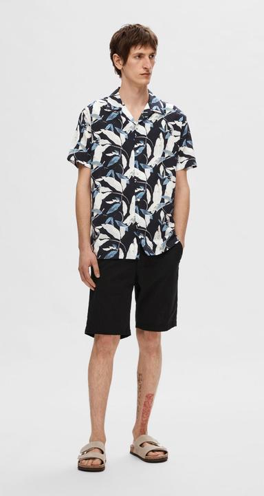 Actual product image Selected Homme Cuban Collar Shirt (M)