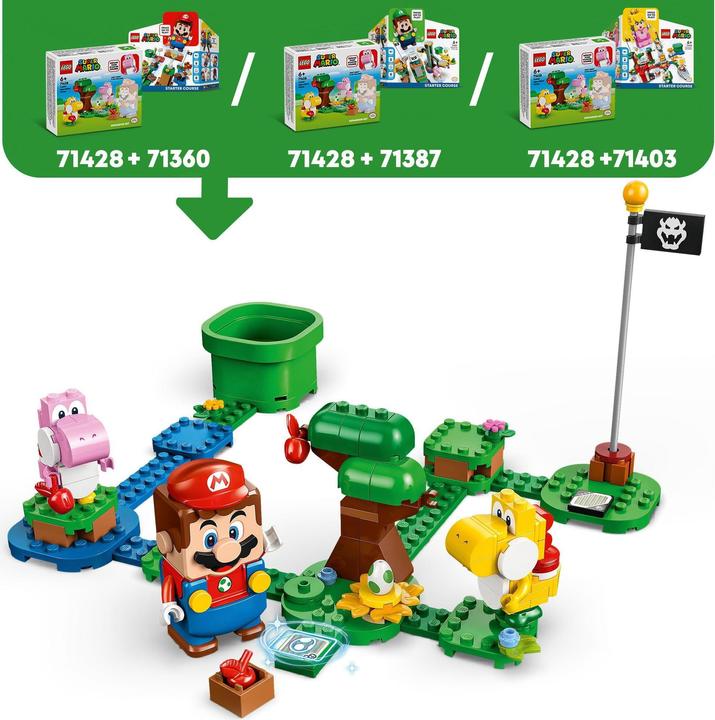 Produktbild LEGO Yoshis wilder Wald - Erweiterungsset (71428, LEGO Super Mario)