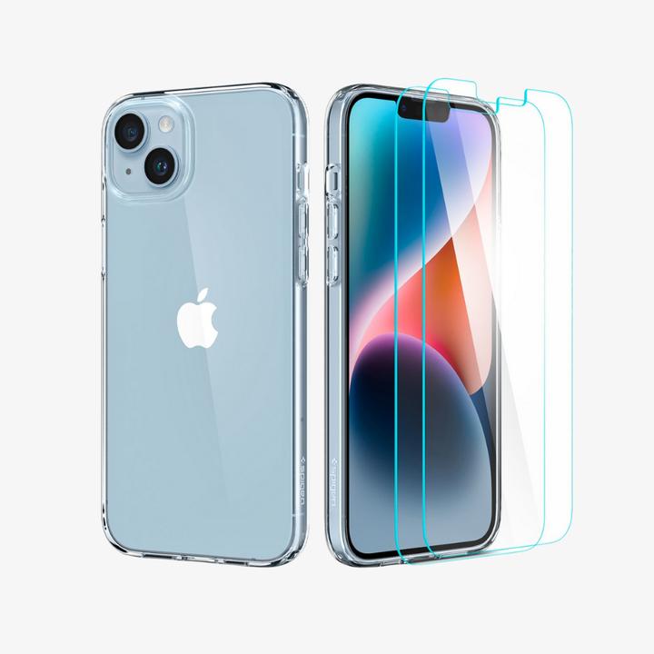 Immagine prodotto Spigen Confezione Crystal Pack Iphone 14 Plus Crystal Clear (Apple iPhone 14 Plus)