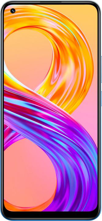 Produktbild realme 8 Pro (8GB) (128 GB, Infinite Blue, 6.40", Dual SIM, 108 Mpx, 4G)