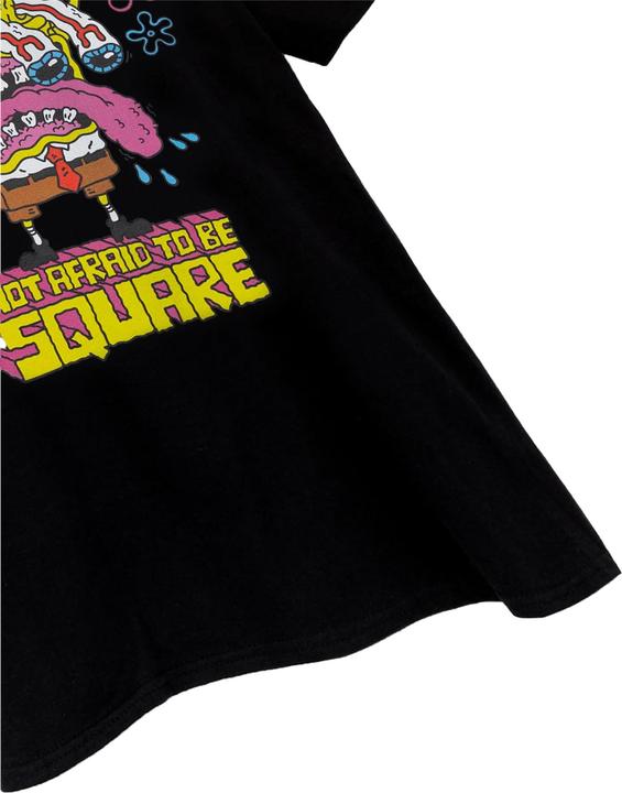 Immagine prodotto Spongebob Squarepants Not Afraid to Be Square Maglietta Maniche Corte Uomo (XXL)