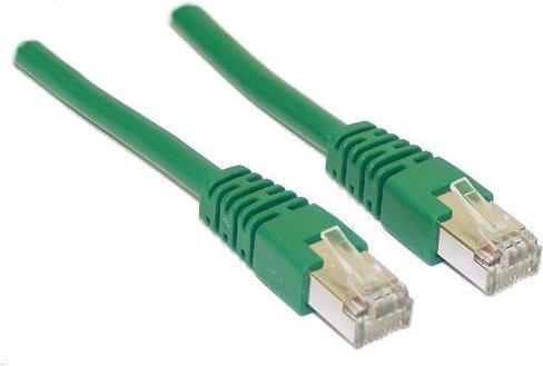 Actual product image Goobay CAT 5e patch cable, SF/UTP, green, 5 m (S/UTP, CAT5e, 5 m)