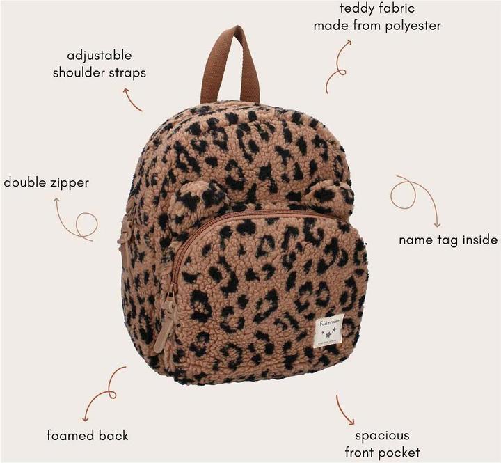 Kidzroom Rucksack Beary Excited Panther Print
