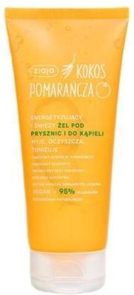Actual product image Ziaja Kokos Pomarańcza Energizing and Fresh Shower Gel (200 ml)