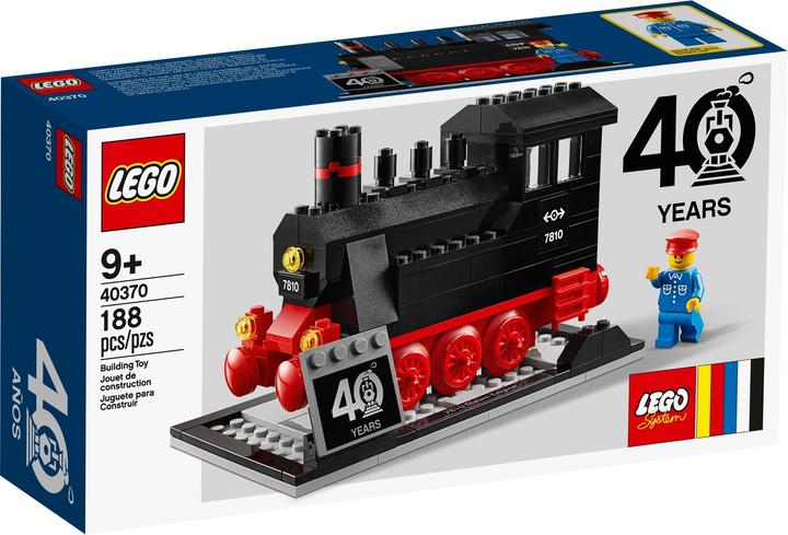 Produktbild LEGO Dampflok (40370, LEGO Classic)