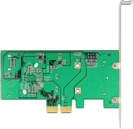 Actual product image Delock Hybrid 3 x internal SATA 6 Gb/s + 1 x internal mSATA