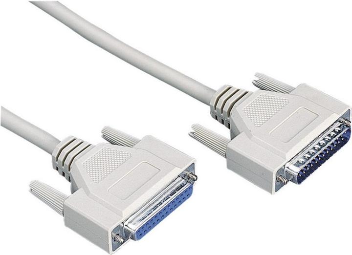 Actual product image Manhattan Serial/parallel extension cable (4.50 m, Parallel (printer))
