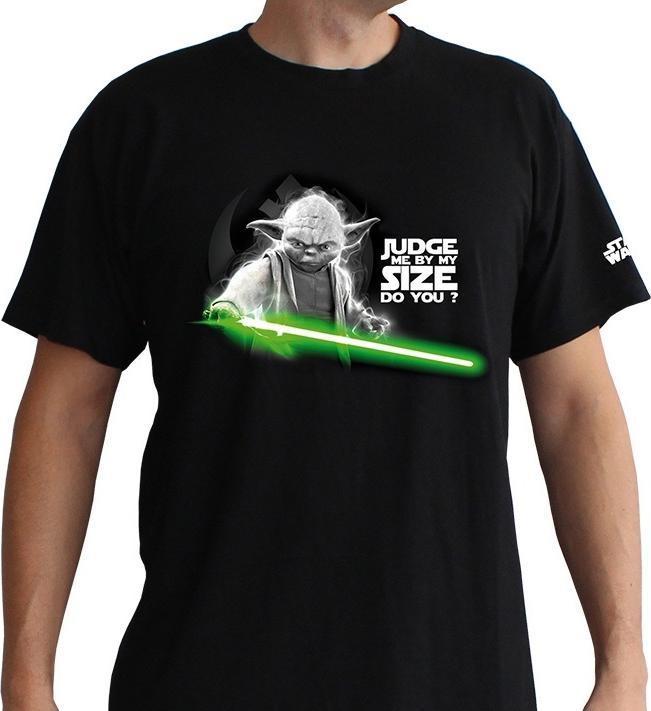 Immagine prodotto ABYstyle STAR WARS - Maglietta Yoda Judge me... - Nero (XL) (XL)