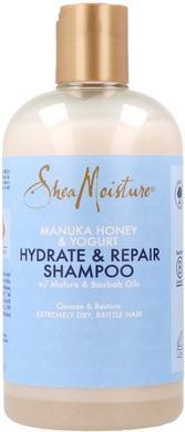Actual product image Shea Moisture Manuka Honey Yogurt Shampoo 384 Ml (384 ml, Liquid shampoo)