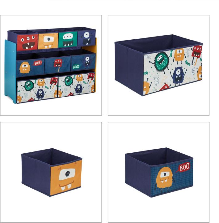 Actual product image Relaxdays Children shelf