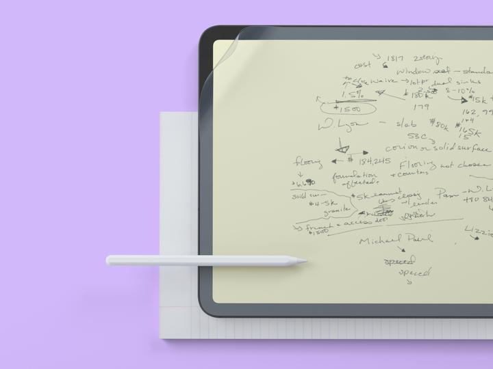 Image du produit Paperlike protection d'écran (2 pièce(s), iPad 2018 (6e gén.), iPad Pro 9.7 2016 (1. Gen))