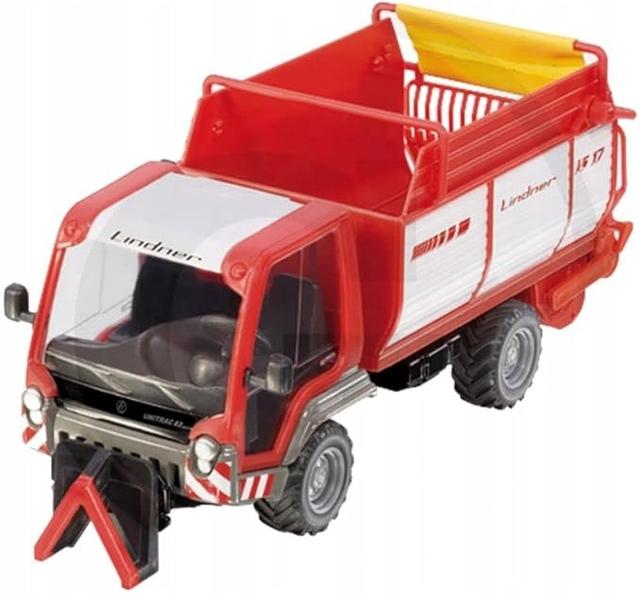 Produktbild Siku Lindner Unitrac mit Ladewagen