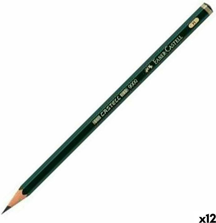 Castell potlood Castell 9000 H (12 stuks) (H, 12 x)