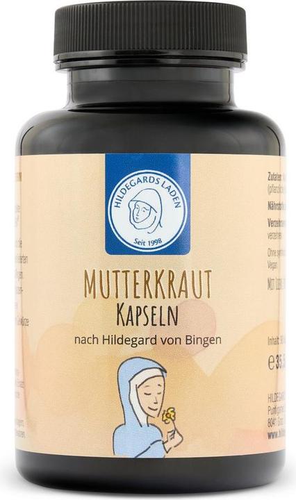 Hildegards Laden Mutterkraut Kapseln Kaps (90 Stück, Kapseln, 61 g)