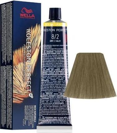 Image du produit Wella Koleston Perfect Rich Naturals 8/2 Blond clair mat 60ml (2, 8)