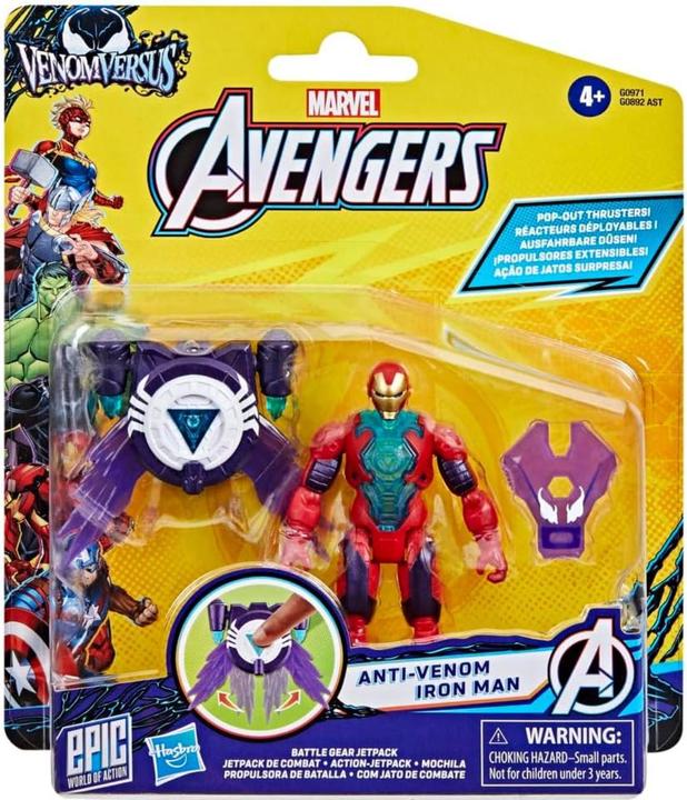 Produktbild Hasbro Marvel Avengers VenomVersus Epic World of Action Anti-Venom Iron Man Figur