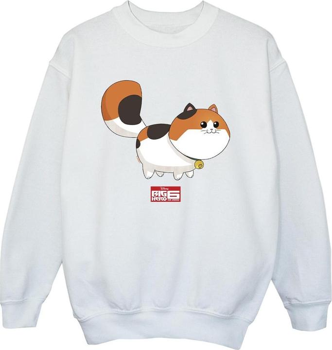 Disney Big Hero 6 Baymax Kitten Pose Sweatshirt Jungen (140, 146)