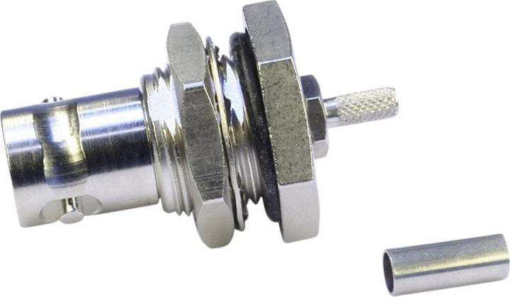 Actual product image Telegärtner BNC cable jack crimp G04 75 Ohm, crimp/crimp, A2903, Z04, G04 (RG-179 B/U)